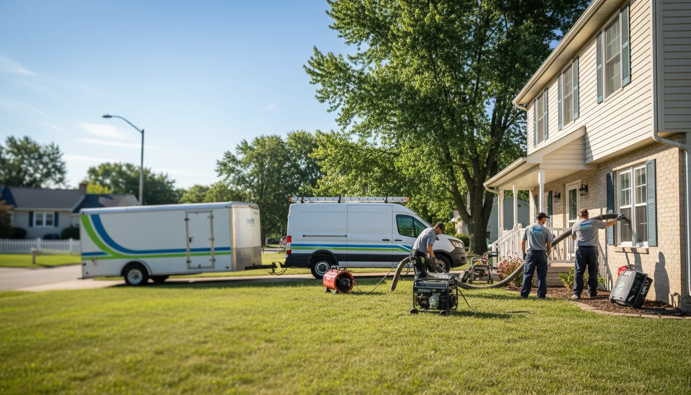 Flooded Basement Restoration And Cleanup With Repair in Stockett, MT near me